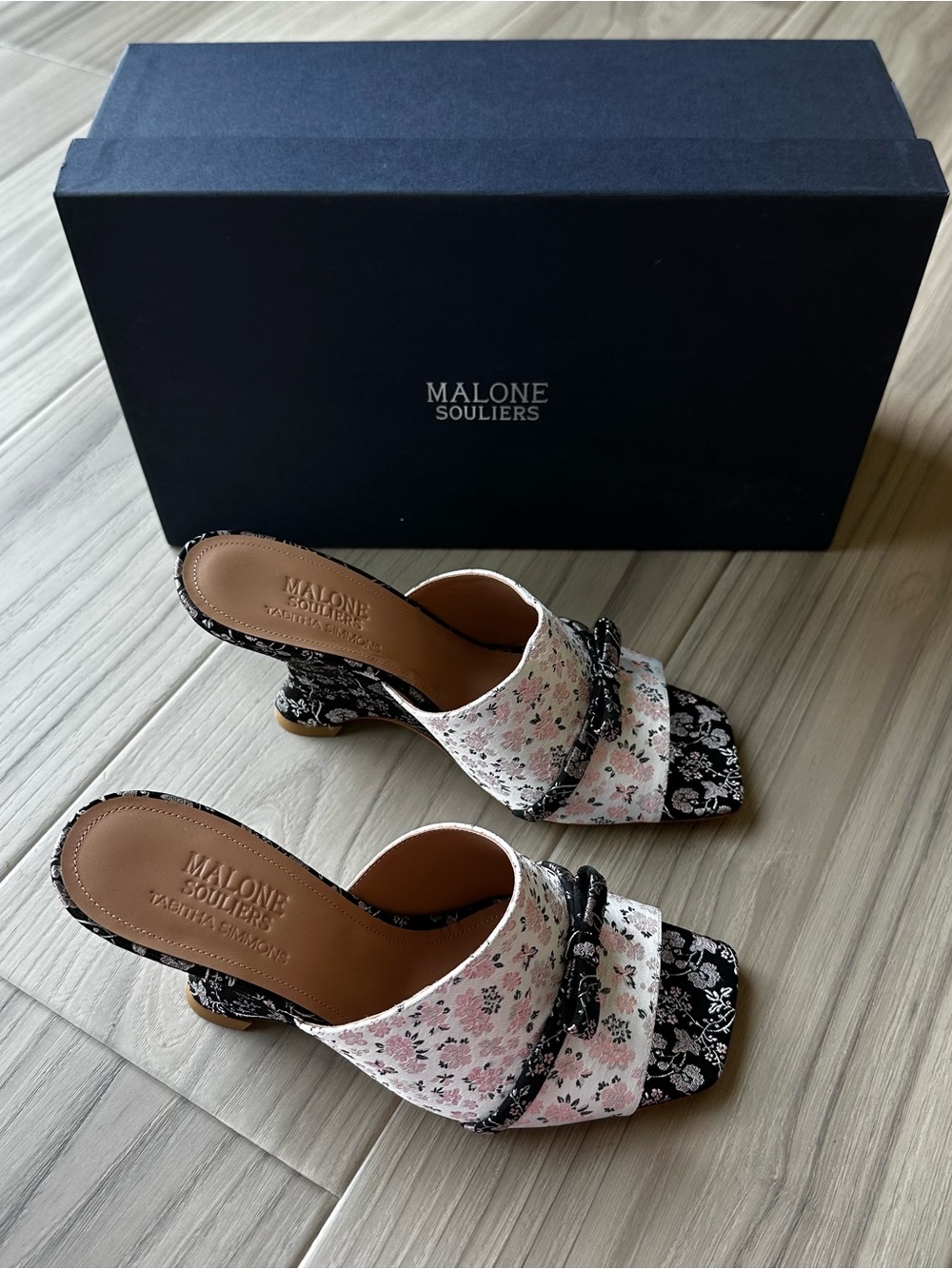 Malone Souliers Tabitha Simmons Noelle Wedge Heel